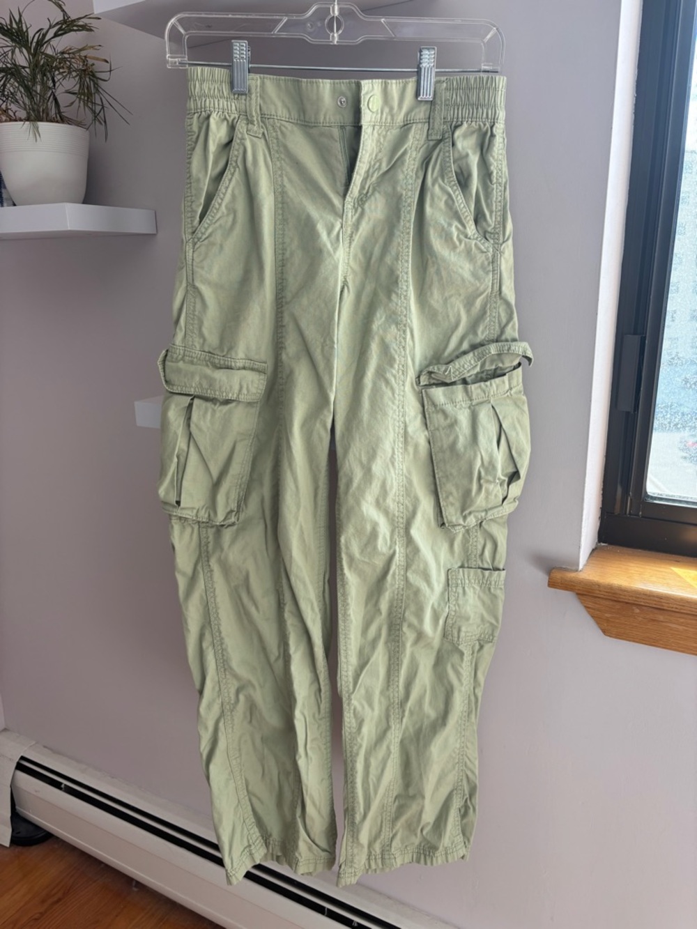 H&M Olive Green Utility Cargo Pants